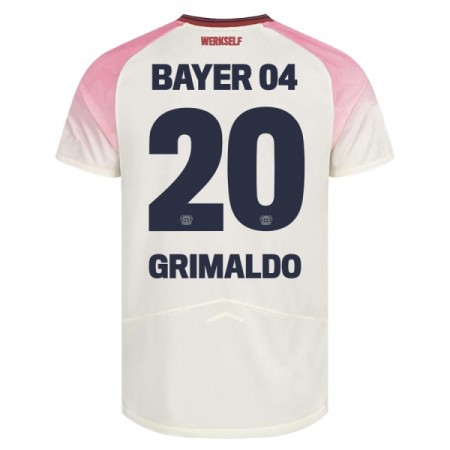 Bayer 04 Leverkusen Alejandro Grimaldo 20 Vieraspelipaita 2025-26